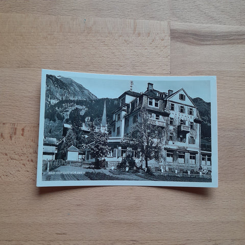 AK Bad Hofgastein. Kurhaus Fischer.