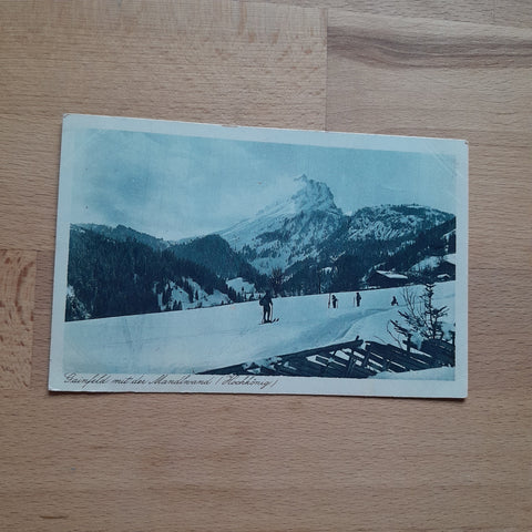 AK Gainfeld mit der Mandlwand (Hochkönig)