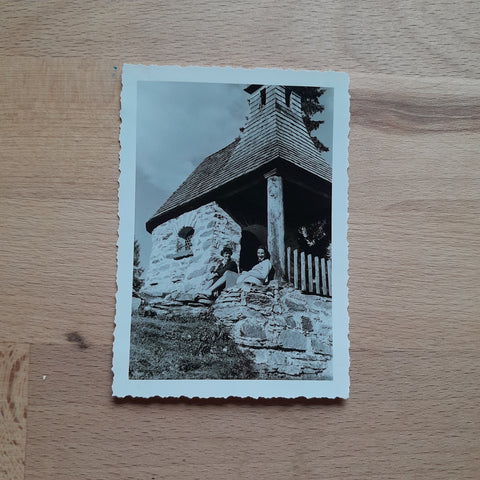 Kleines Fotos Bellevue Alm. Bad Gastein (1961)