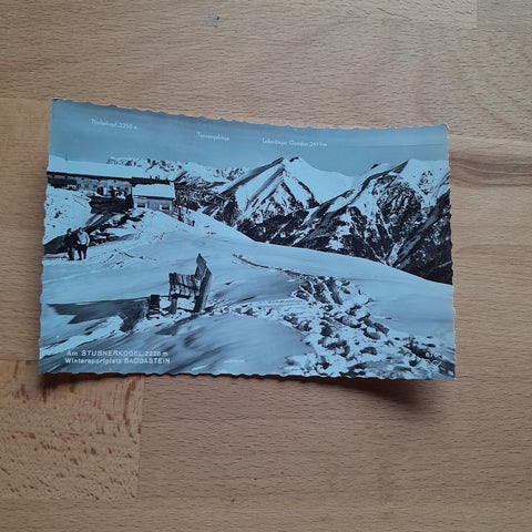 AK Badgastein. Am Stubnerkogel.