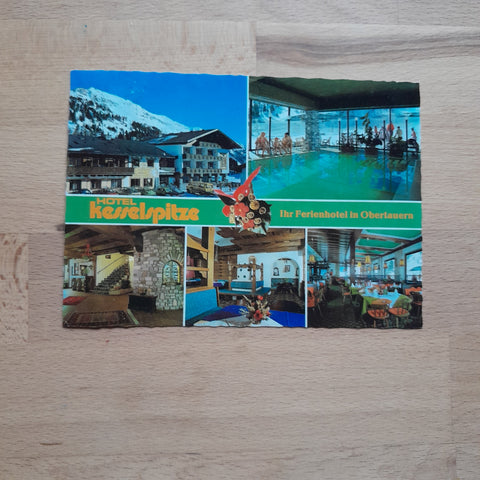 AK Obertauern. Hotel Kesselspitze H. u. E. Lürzer.