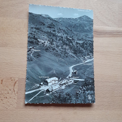 AK Radstädter Tauernpass mit Grünwaldkopf-Lift.
