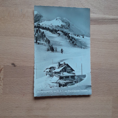 AK Bohemiahütte am Radstädter Tauern.
