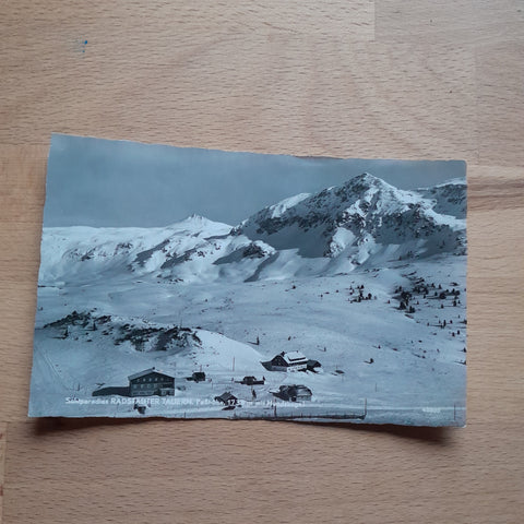 AK Radstädter Tauern. Paßhöhe.