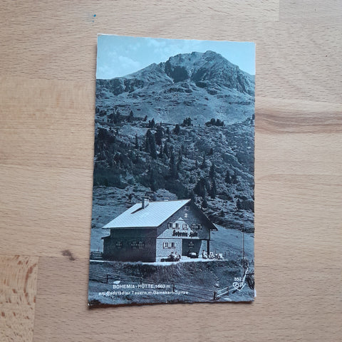 AK Bohemia-Hütte am Radstädter Tauern. Gamskarlspitze.