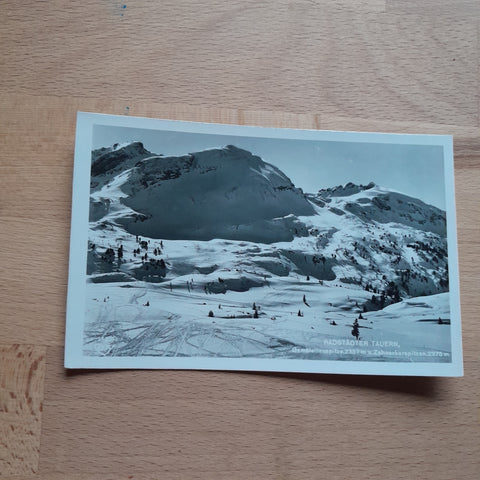 AK Radstädter Tauern. Gamsleitenspitze u. Zehnerkarspitzen.