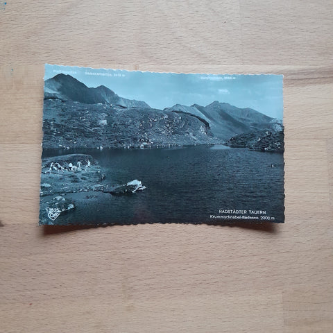 AK Radstädter Tauern. Krummschnabel-Badesee.