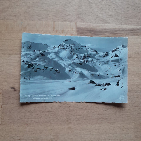 AK Radstädter Tauern mit Postalmen u. Seekarspitze.