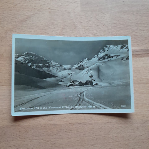 AK Seekarhaus mit Wurmwand u. Seekarspitze.