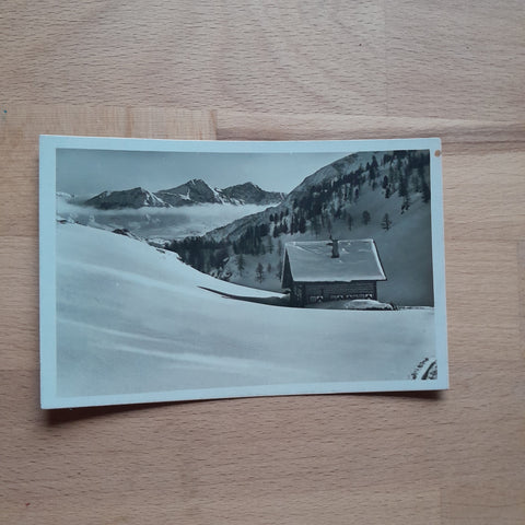 AK Südwienerhütte mit Seekarspitze. (1929)