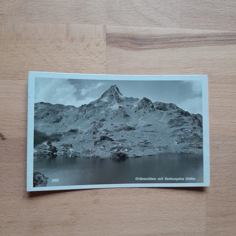 AK Grünwaldsee mit Seekarspitze.