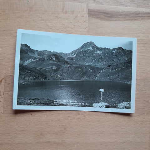 AK Radstädter Tauern. Grünwaldsee m. Seekarspitze.