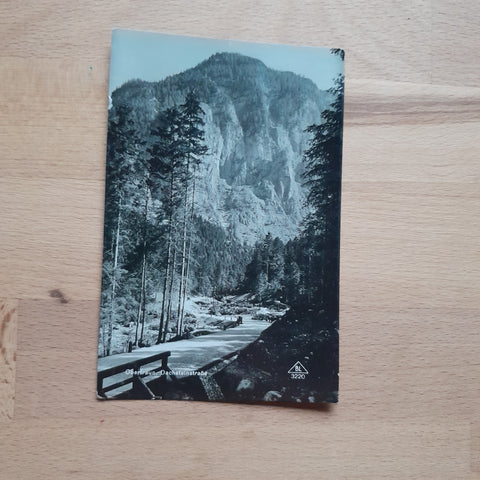 AK Obertraun Dachsteinstraße. (1937/38)