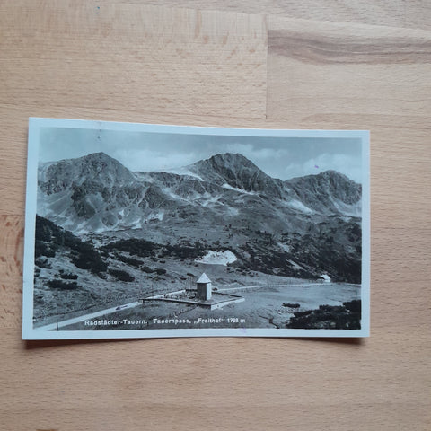 AK Radstädter Tauern. Tauernpass Freithof. (1928)