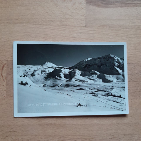 AK Radstädter Tauern. Hundskogel. (1937)