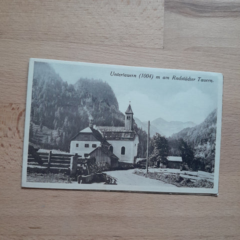 AK Untertauern am Radstädter Tauern.