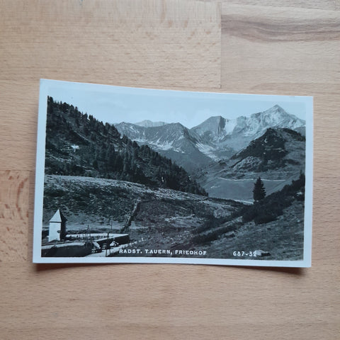 AK Radstädter Tauern. Friedhof.