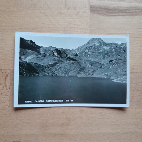 AK Radstädter Tauern. Grünwaldsee.