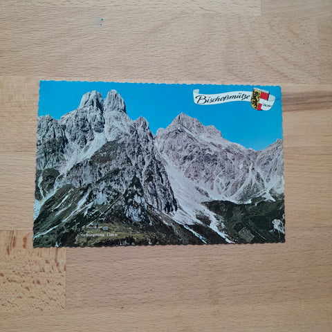 AK Bischofsmütze mit Hofpürglhütte.