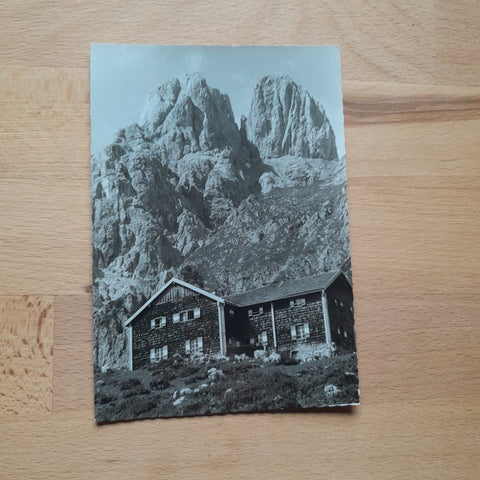 AK Hofpürgelhütte mit Bischofsmütze.