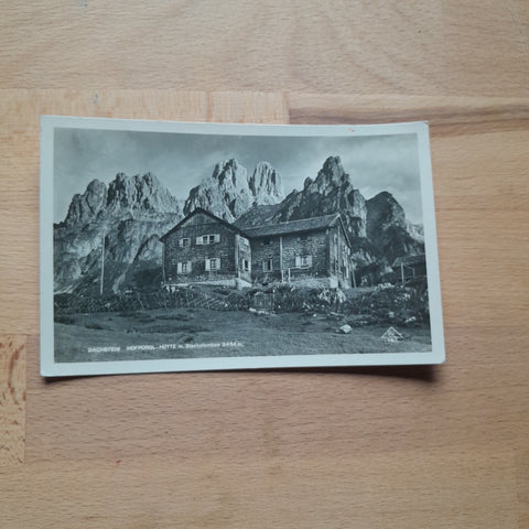 AK Hofpürgl-Hütte m. Bischofsmütze.