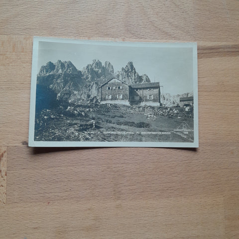 AK Hofpürglhütte mit Bischofsmütze.