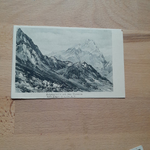 AK Hofpürglhütte mit dem Thorstein.