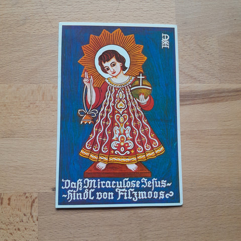 Billett Das Miraculose Jesuskindl von Filzmoos.
