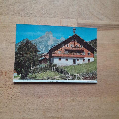 Karte Filzmoos. Bischofsmütze. Foto: Herndl.