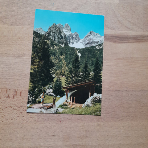 AK Filzmoos. Hoferalm gegen Bischofsmütze.