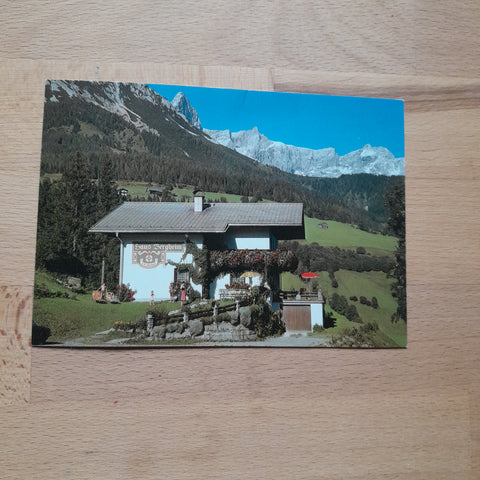 AK Filzmoos. Haus Bergheim. Bes. J. u. M. Vierthaler.