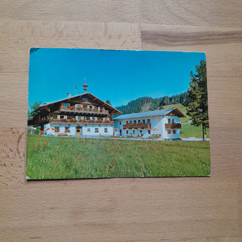 AK Filzmoos. Pension Unterhof Bes. R. u. M. Schörghofer.