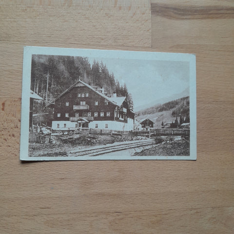 AK M. Steinbachers Gasthof zur Bischofsmütze Filzmoos.