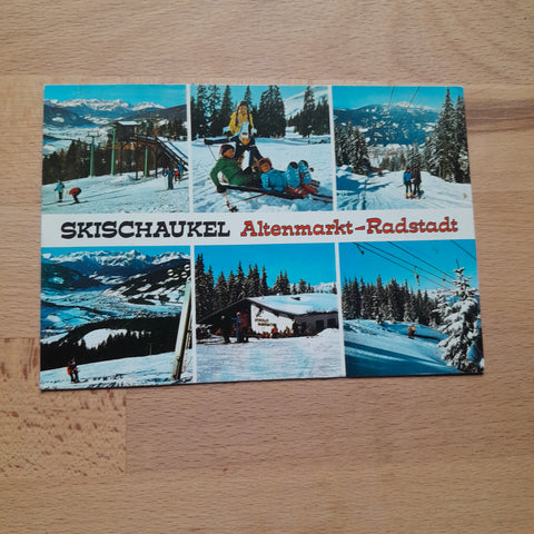 AK Skischaukel Altenmarkt-Radstadt.