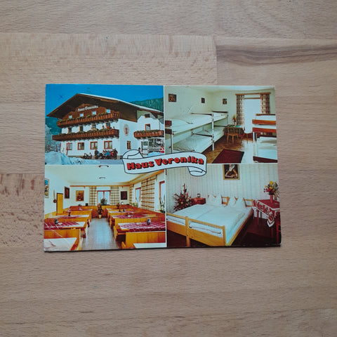 AK Altenmarkt im Pongau. 296. Jugenderholungsheim Haus Veronika. Bes. Familie Hödl.