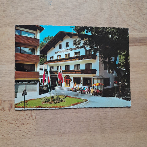 AK St. Johann im Pongau. Gasthof und Sporthaus Wielander. Hauptstraße 74.