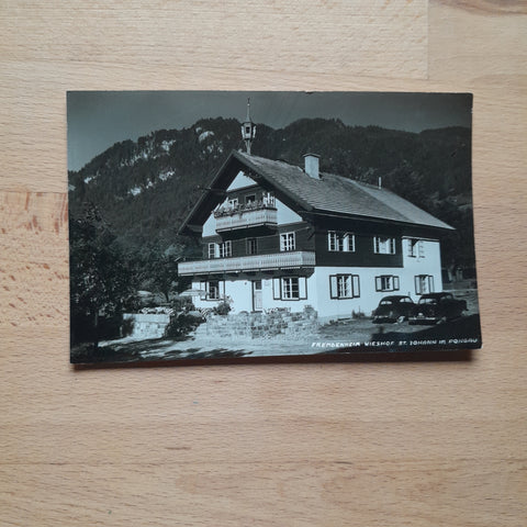 AK St. Johann im Pongau. Fremdenheim Wieshof.