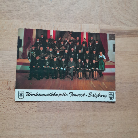 AK Werksmusikkapelle Tenneck-Salzburg. Eisenwerk Sulzau-Werfen.