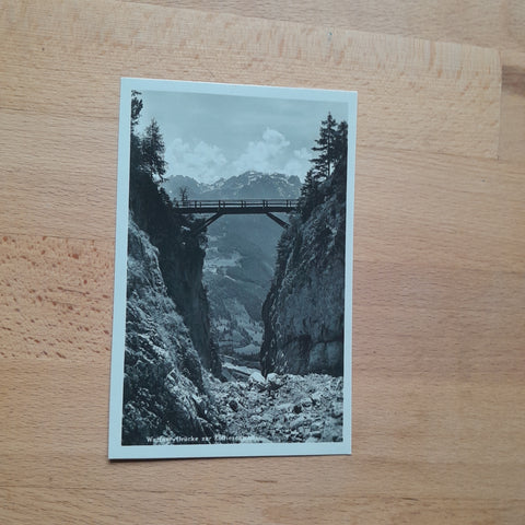 AK Werfen. Brücke zur Eisriesenwelt.&nbsp;