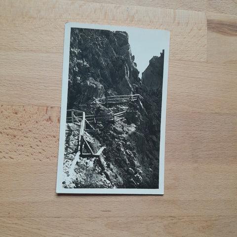 AK Eisriesenwelt-Höhlen im Tennengebirge Beißzangensteig. Die Brücken.