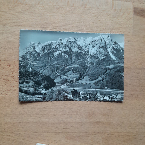 AK Werfen mit Tennengebirge.