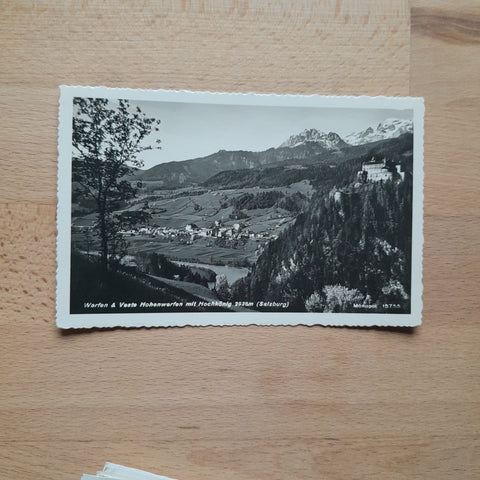 AK Werfen & Veste Hohenwerfen mit Hochkönig.