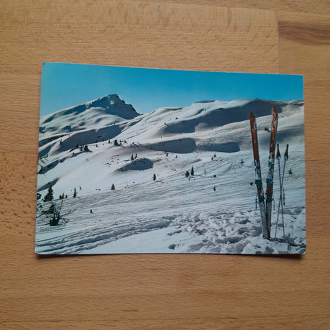 AK Skigebiet Griessenkar gegen Griessenkareck in den Radstädter Tauern.