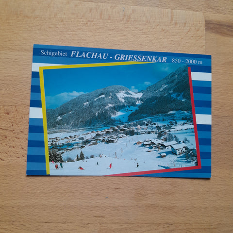 AK Schigebiet Flachau - Griessenkar.