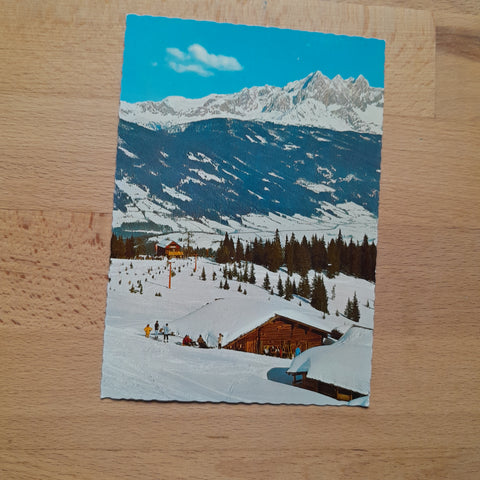 AK Schigebiet Flachau-Grießenkaralm.