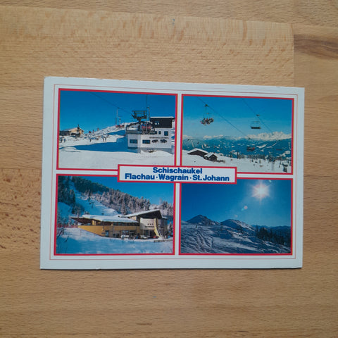 AK Schischaukel Flachau - Wagrain - St. Johann.