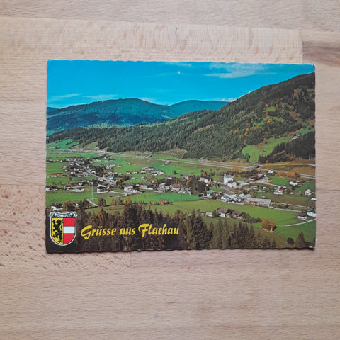AK Grüsse aus Flachau.