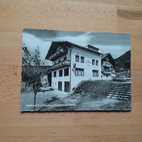 AK St. Martin bei Hüttau. Gasthaus Rettenbacher.
