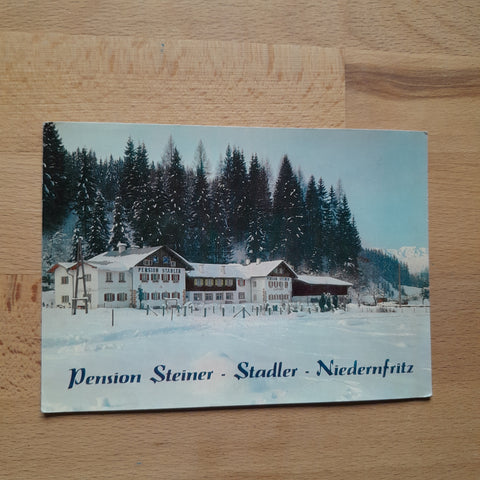 AK Niedernfritz. Pension Steiner - Stadler.
