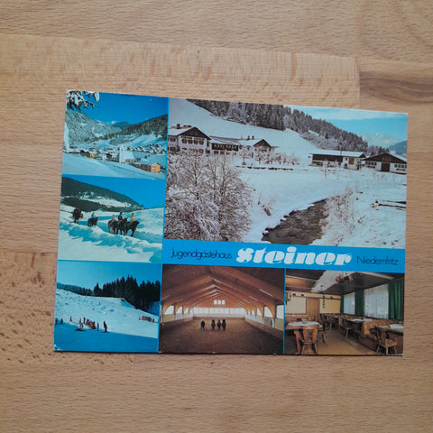 AK Niedernfritz. Jugendheim und Gasthof Steiner.